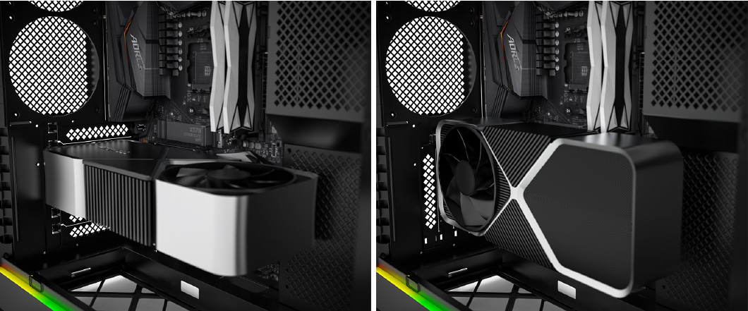 MONTECH HS02 PRO, ATX Mid-Tower PC Case, Gaming PC, High